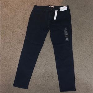 Dark blue skinny jeans